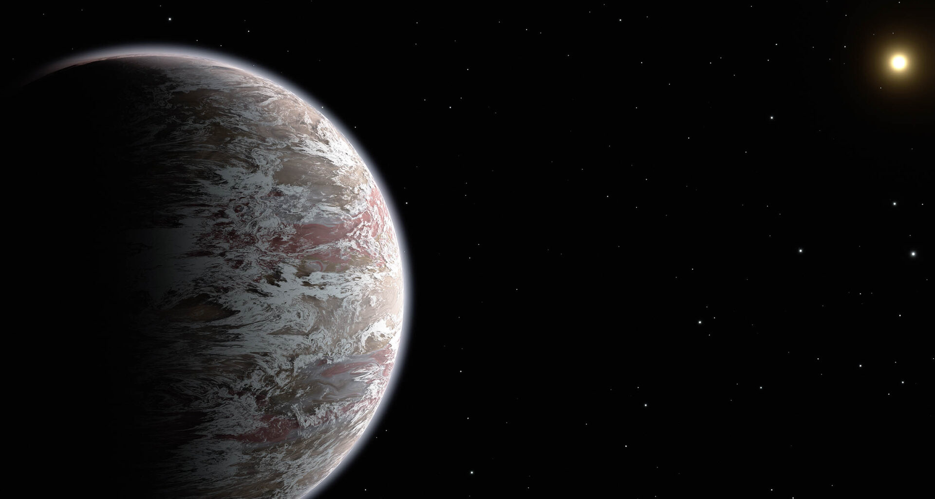 Astronomers spot strange ice clouds on a distant exo-Jupiter planet