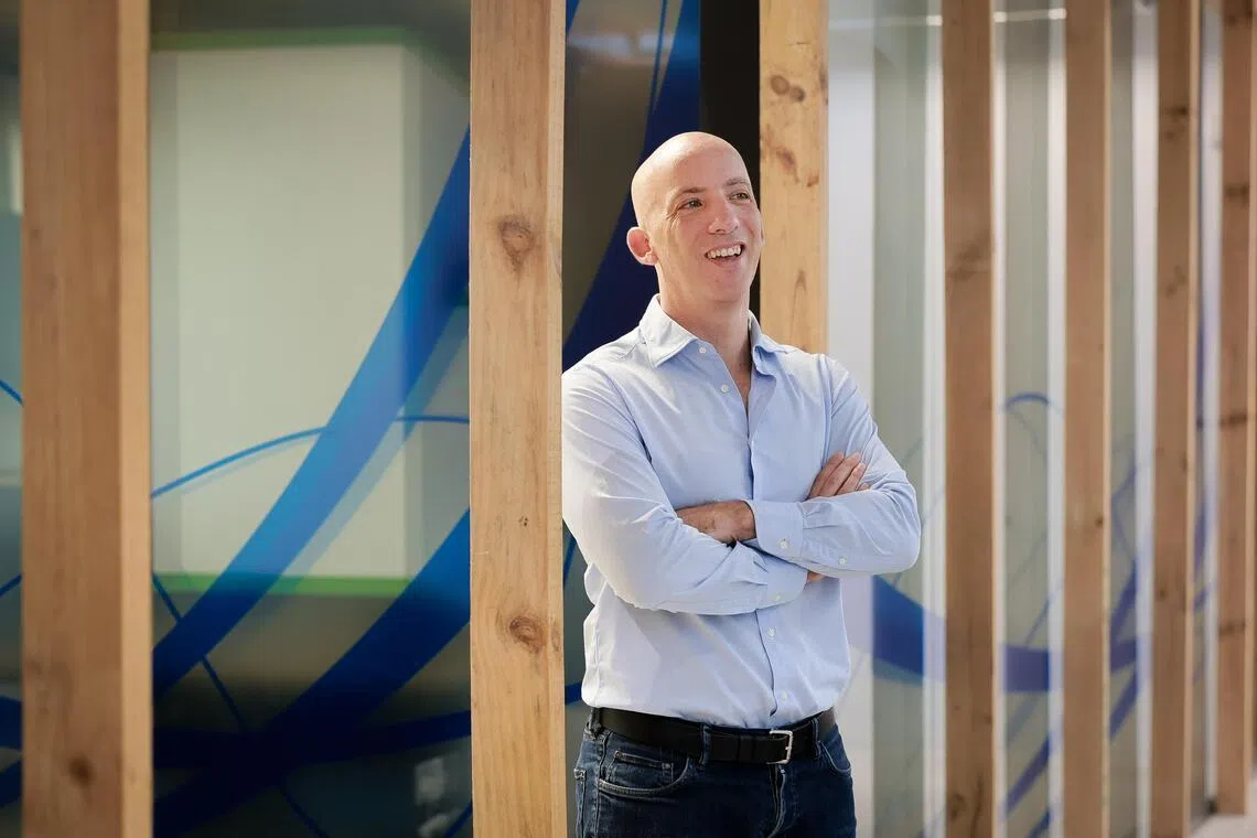 eToro managing director Yaki Razmovich at his office in Somerset on May 15, 2026.