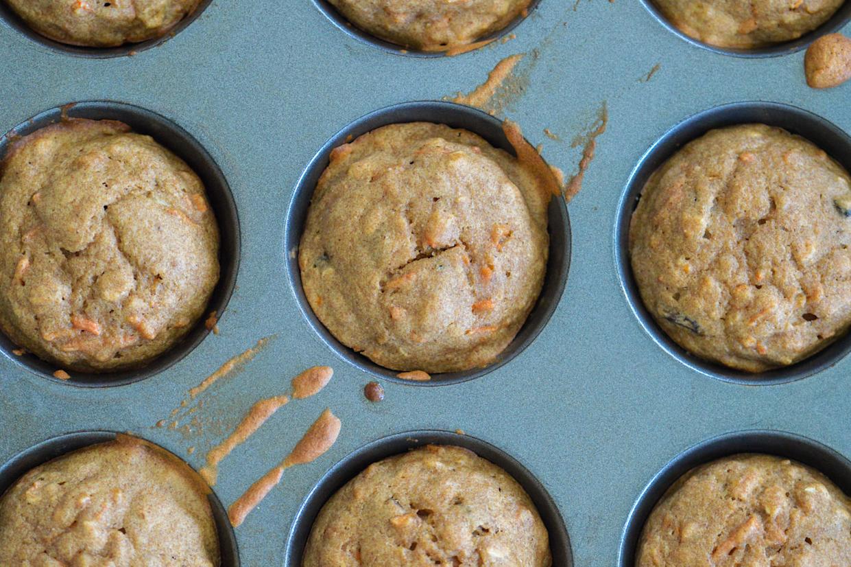 Whole Wheat Carrot Cake Muffins Start TODAY app