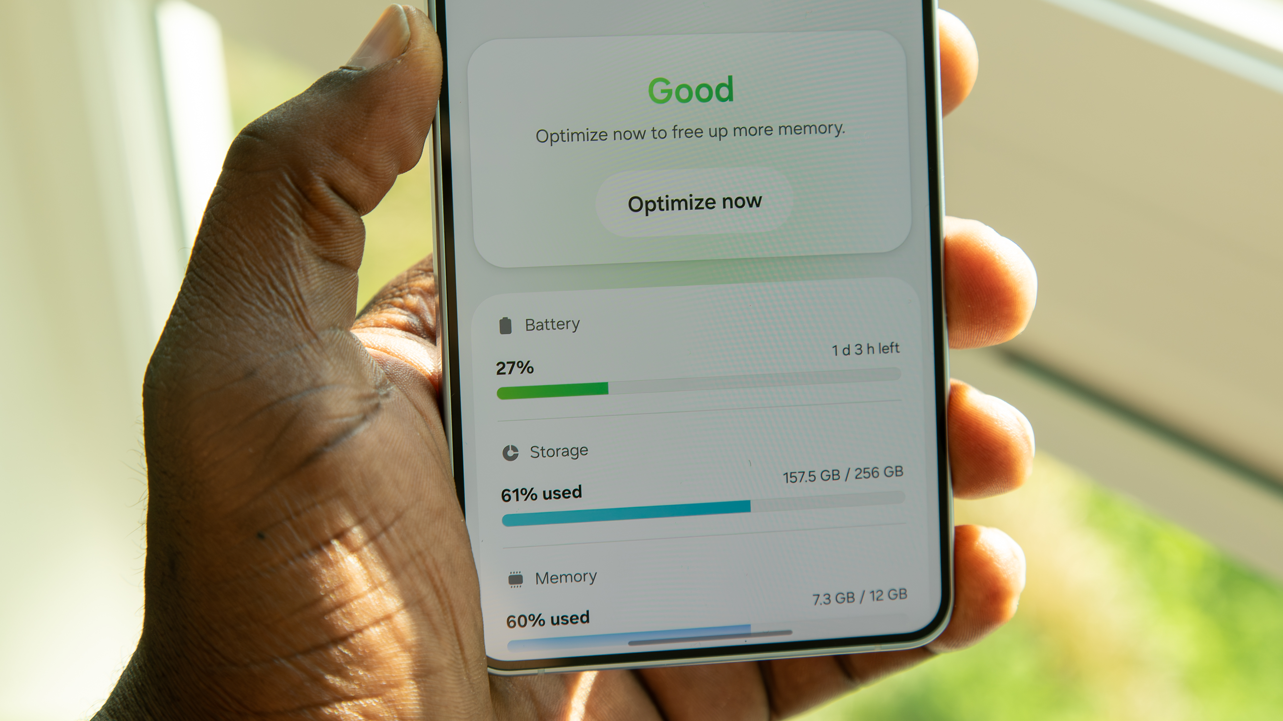 Device Care on the Galaxy S26 Plus