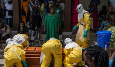 Young men storm Congo hospital treating Ebola, demand bodies of their kin