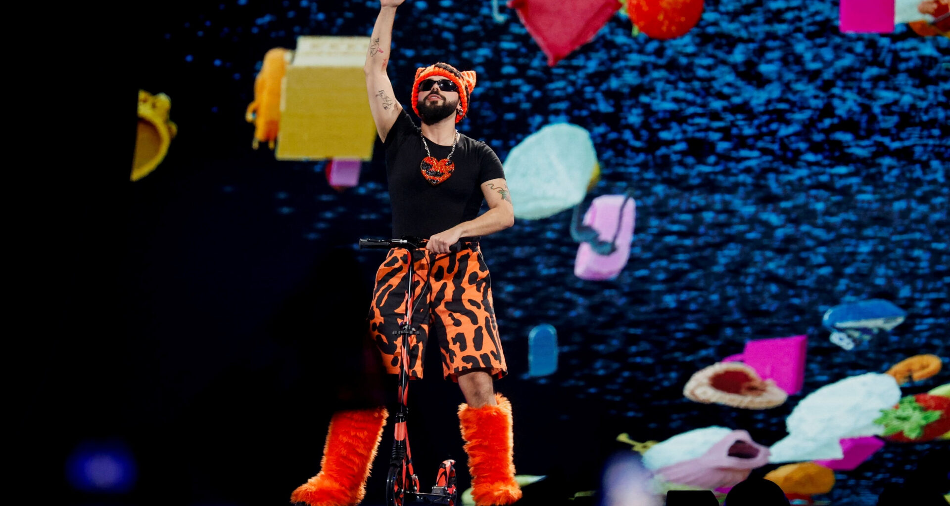 Akylas Brings Zorba and The Little Prince to Eurovision’s Turquoise Carpet