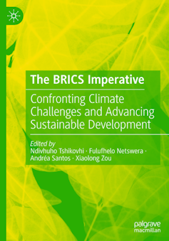 Book cover that says 'The BRICS Imperative - Confronting Climate Challenges and Advancing Sustainable Development'