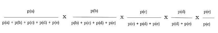 Plackett-Luce likelihood function