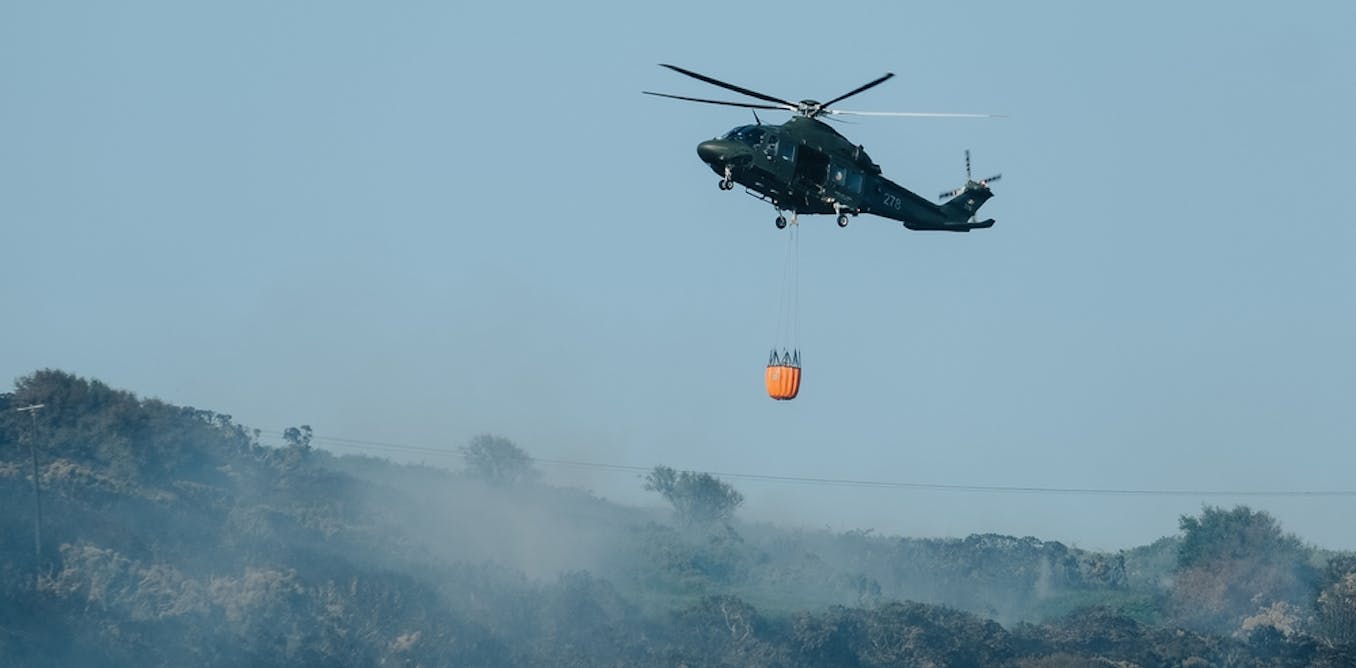 Wildfire risk is now spreading to cool climates like the Scottish Highlands and Irish uplands