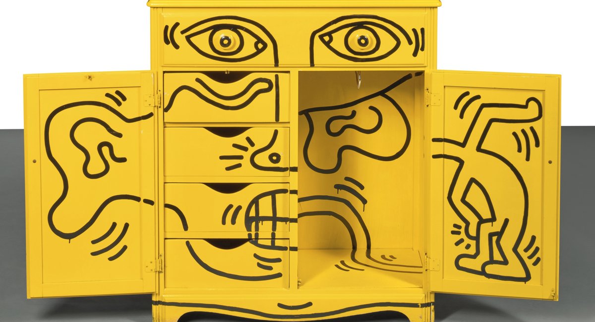 Rarely seen Keith Haring works now on display in NYC