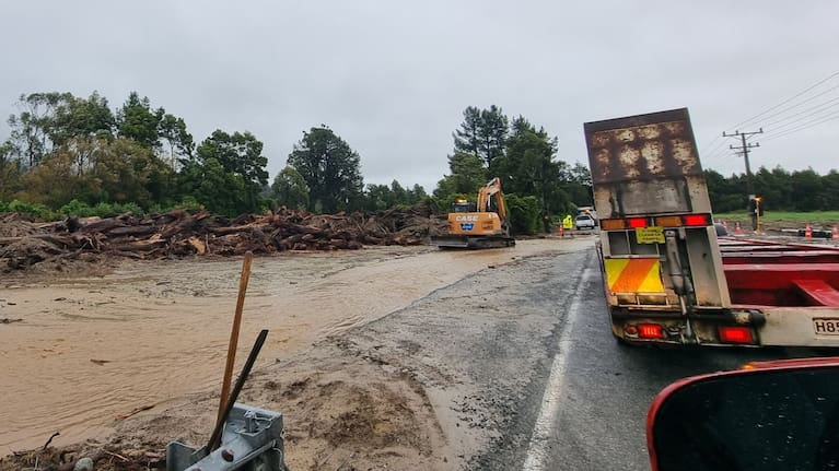 Flooding was being reported on State Highway 67 north of Westport between Birchfield and Granity.