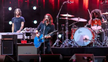 Watch Foo Fighters endure spicy wings and reveal "cringiest lyrics" on ‘Hot Ones Versus’