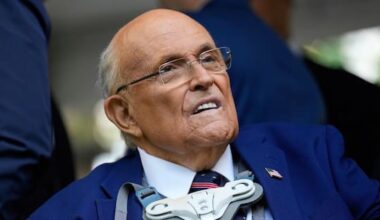 Rudy Giuliani in critical condition, his spokesman says