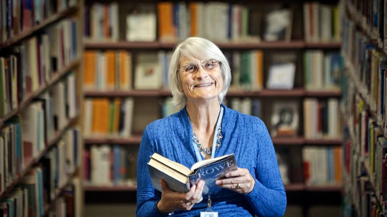 Friends of the Tauranga City Libraries chairwoman Jill Best.