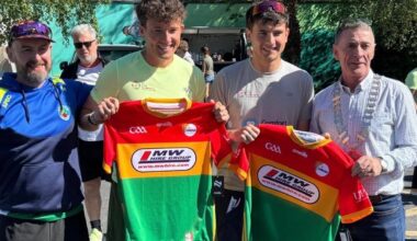 Mayor Paul Doogue delighted to welcome FTD Brothers to Carlow