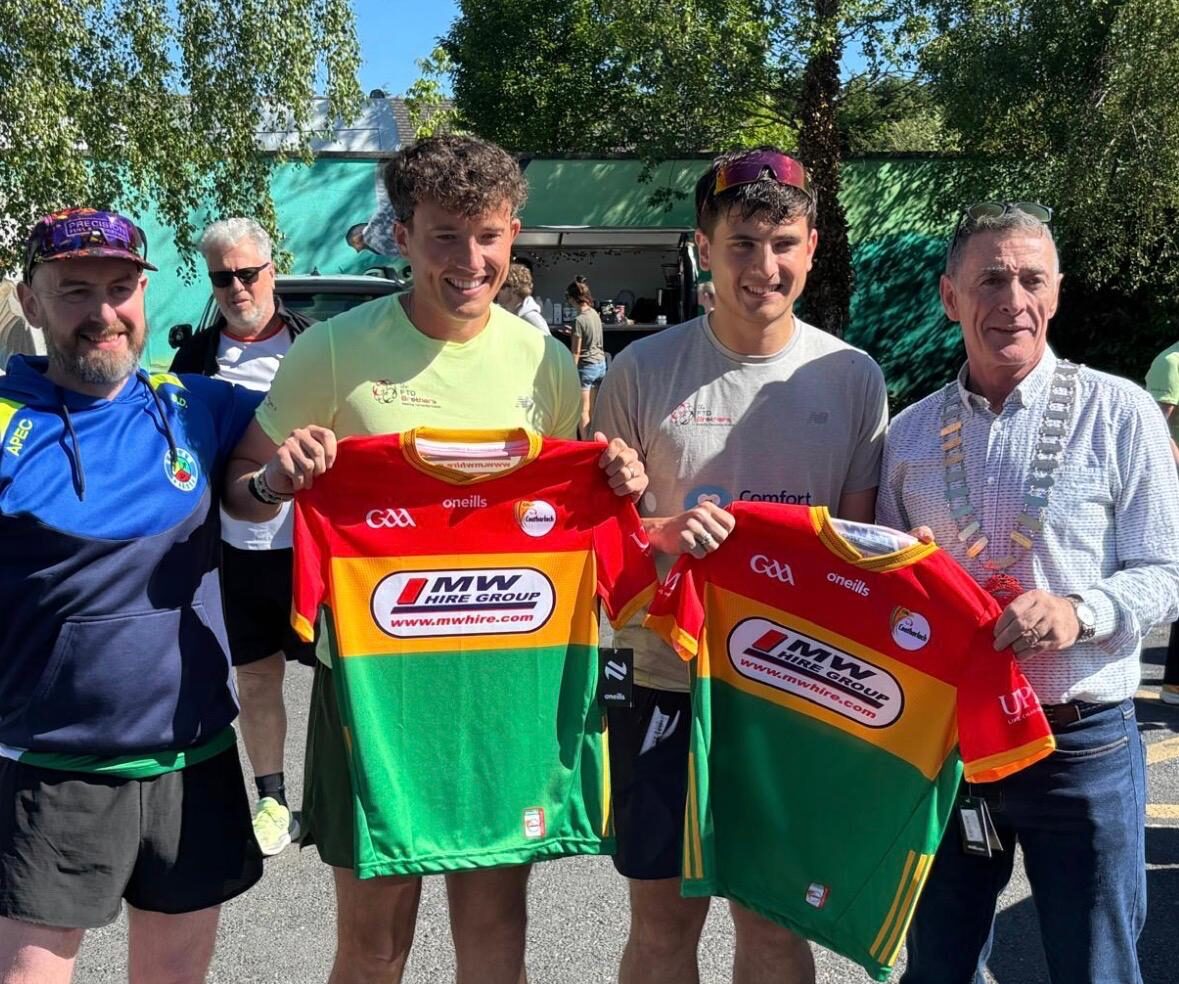 Mayor Paul Doogue delighted to welcome FTD Brothers to Carlow