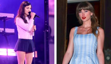 Olivia Rodrigo and Taylor Swift