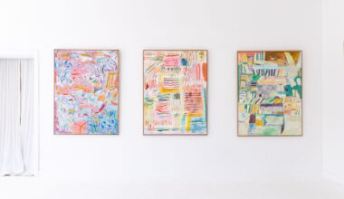 art as encounter: quiet abstraction showcased at galerie de nuage