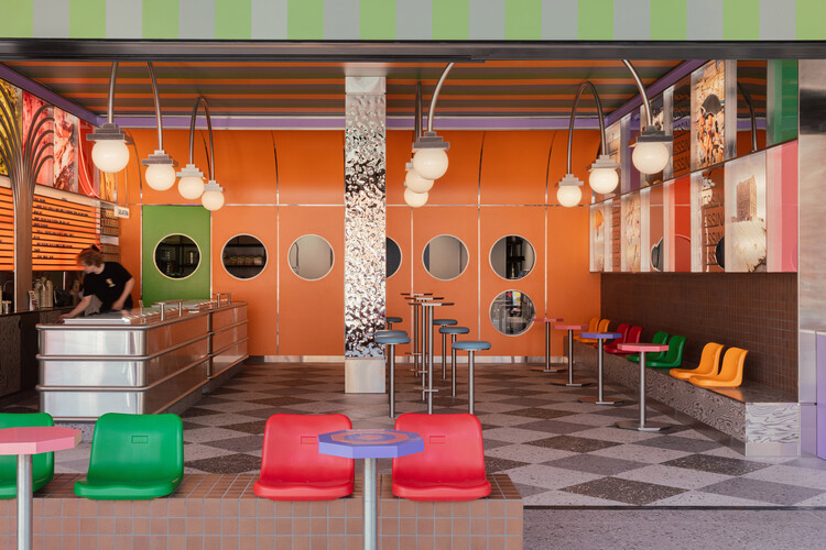 Gelato Messina Glenelg / Sans-Arc Studio - Interior Photography, Chair