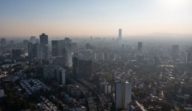 One of the planet’s biggest cities is sinking so rapidly it’s visible from space