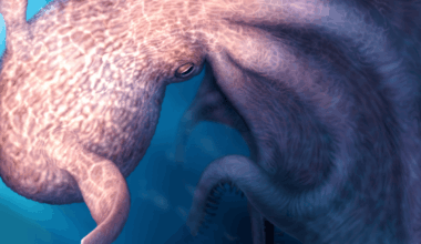 A real-life kraken monster? At 19m it was longer than a railway carriage, devilishly smart and able to crush prey with a devastatingly lethal bite...