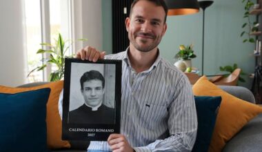Rome's 'sexy priest' calendar star has never set foot in a seminary