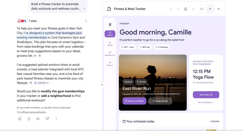 Google Gemini update
