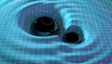 Scientific visualization of atomic light emission influenced by gravitational waves and quantum fields