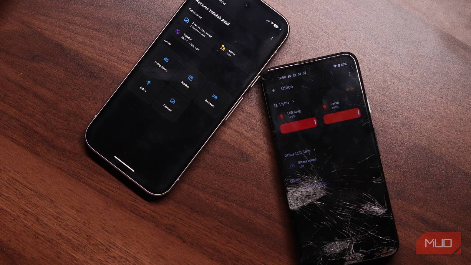 I turned my old phone into a wall-mounted presence sensor and automated my entire home
