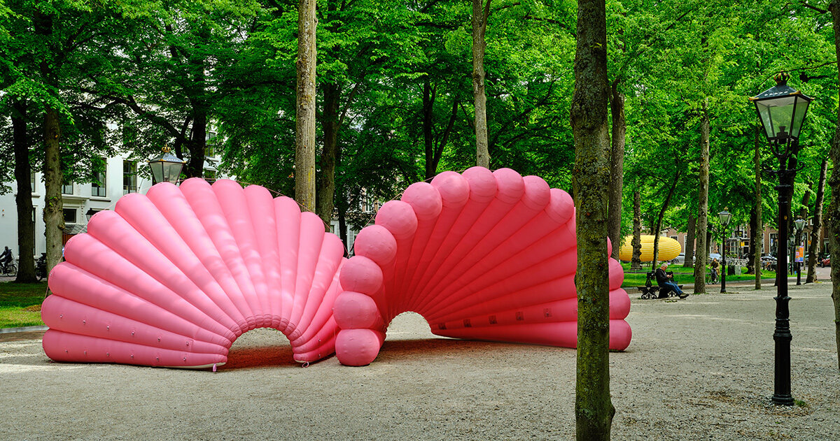 the hague becomes open-air museum of inflatable art for blowup jubilee