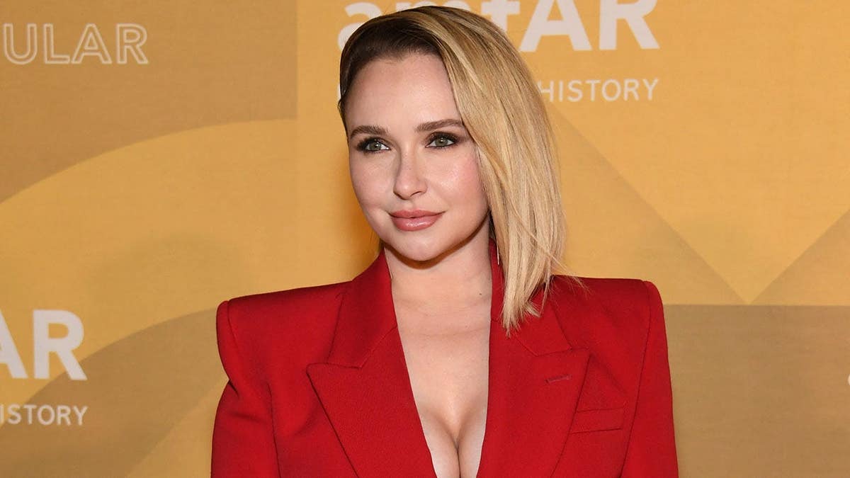 Hayden Panettiere attending the 2022 amfAR Gala Los Angeles at Pacific Design Center