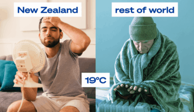 Why I turn the heating down when New Zealand friends come over