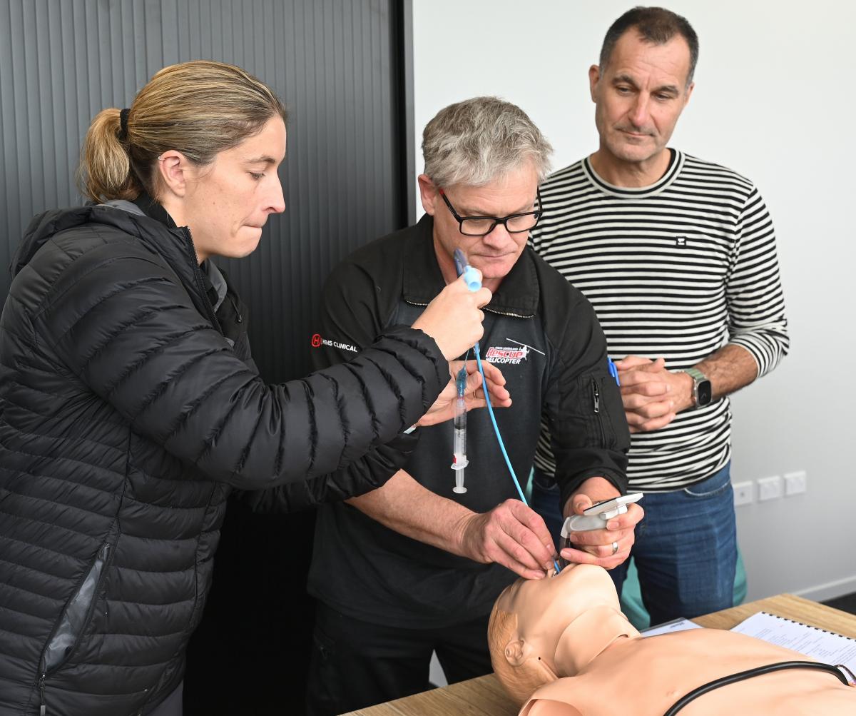 Paramedics prove their stuff during high-pressure session