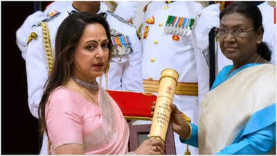 Exclusive: Hema Malini on receiving the posthumous Padma Vibhushan on behalf of Dharmendra