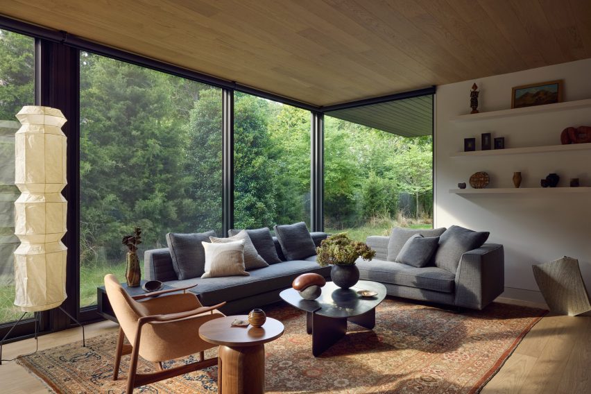 Interior of House in Amagansett by Khanna Schultz