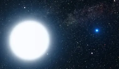 How can a young blue giant have a white dwarf companion star that's billions of years older?