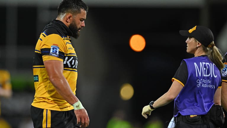 All Blacks and Hurricanes prop Tyrel Lomax is due to return from injury soon.