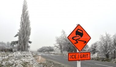 South's bitter cold set to yield to strong winds, rain