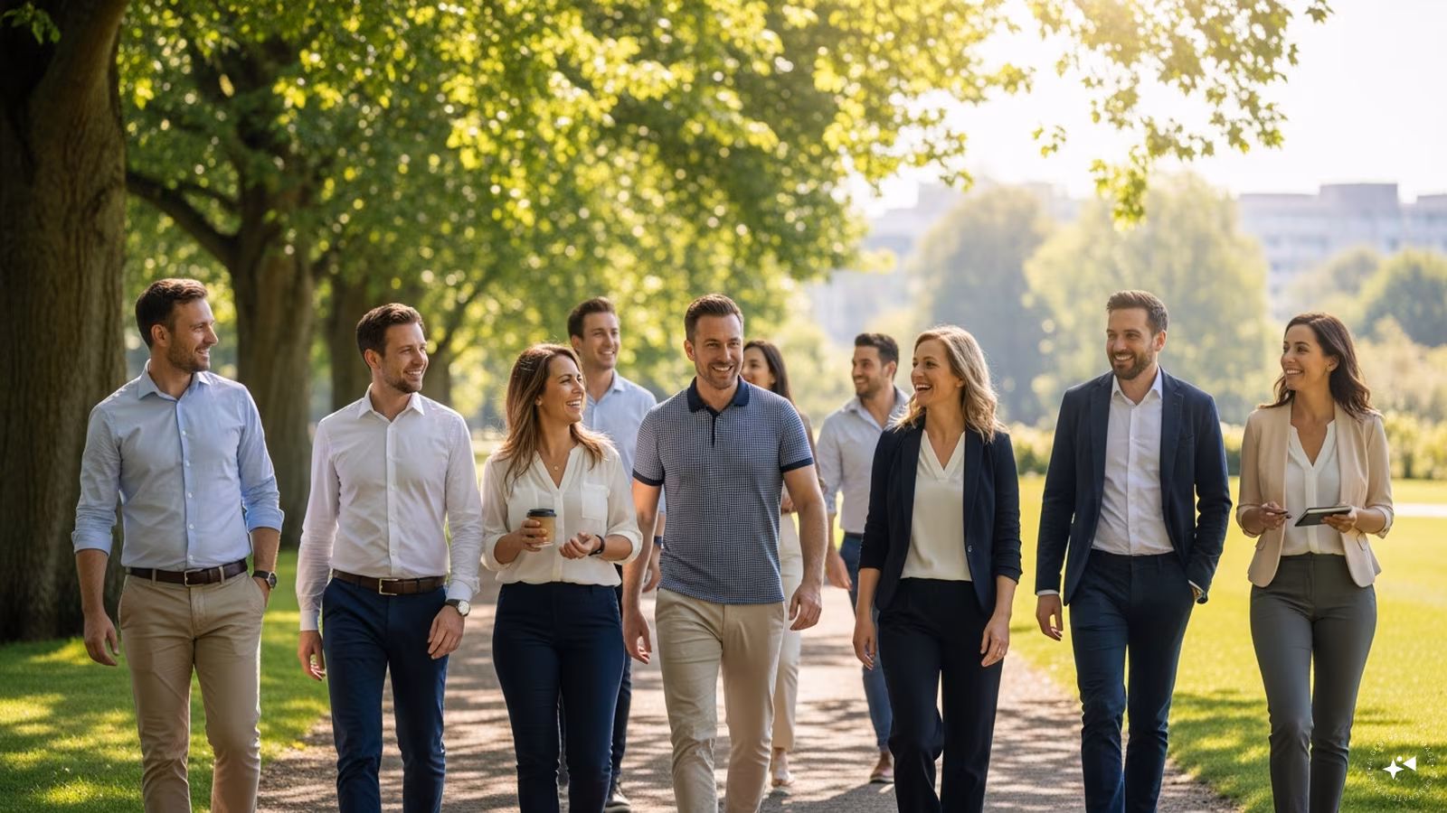 Tip 1: Start a group workout. Morning walks or stretching sessions energize employees and boost team spirit.
