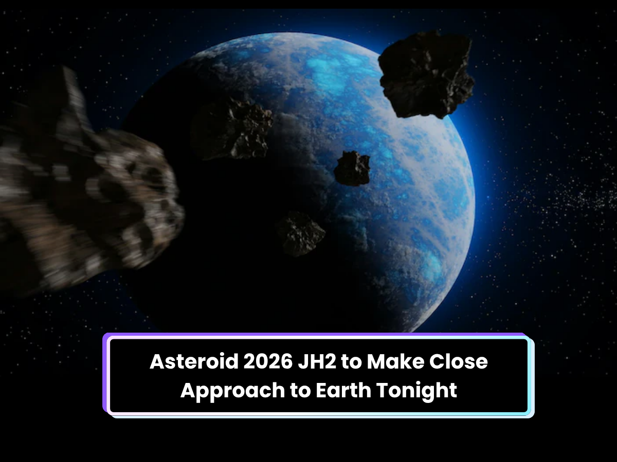 Asteroid 2026 JH2 to Make Close Approach to Earth Tonight