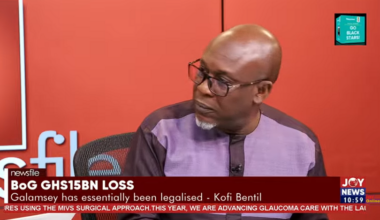 If BoG isn't a profit-making institution, it also can't be a loss-making one - Kofi Bentil