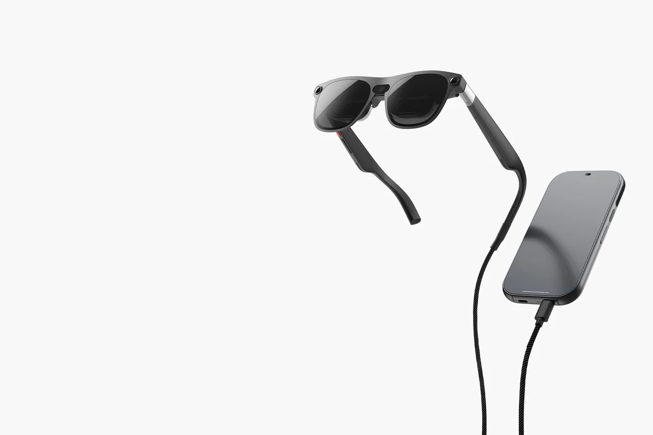 The Xreal Project Aura can connect with other devices. | Image by Xreal - The Xreal Project Aura smart glasses make their public debut at Google I/O