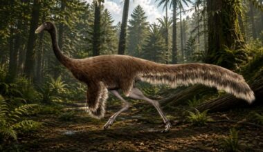 Rare Ostrich-Like Dinosaur Fossil Found on Canadian Island