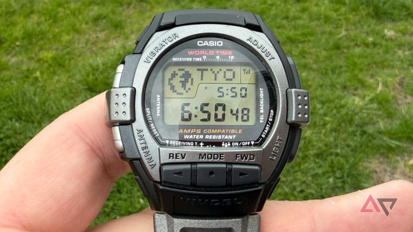 World Time function on the Casio VCL-120