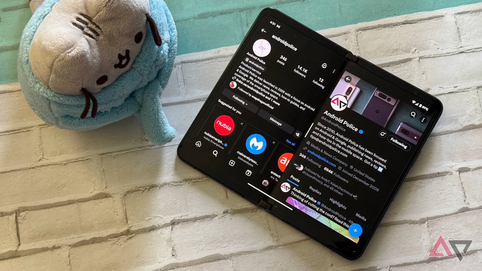 The Pixel Fold's cover screen is shutting off, but there's an easy fix