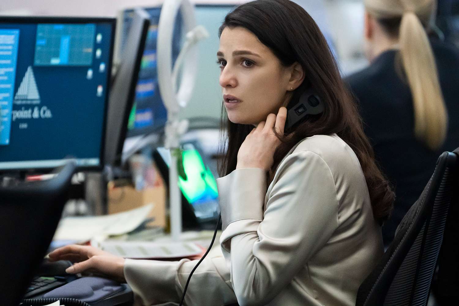 Marisa Abela as trader Yasmin Kara-Hanani in 'Industry'