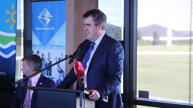 Infrastructure Minister Chris Bishop. (Source: Bijou Johnson)