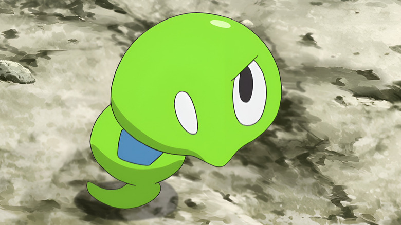 Z2 looking up in the Pokemon anime