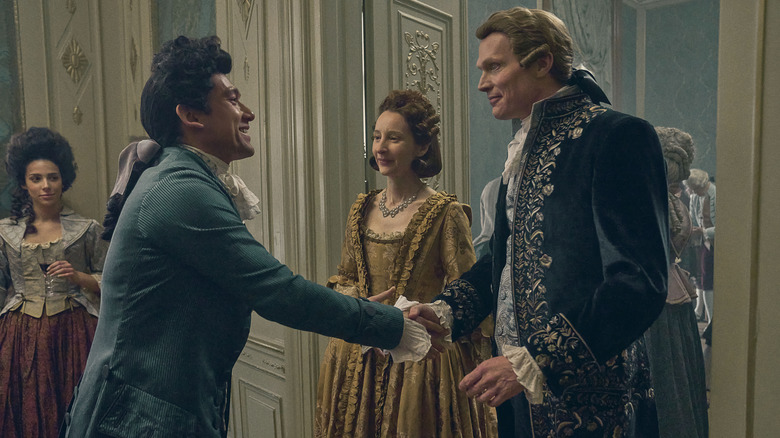 Mozart and Salieri in Amadeus