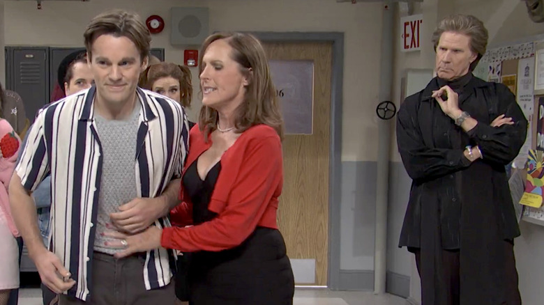 Tommy Brennan, Molly Shannon, and Will Ferrell on SNL