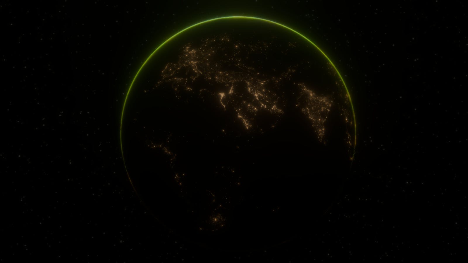 ISS orbiting Earth
