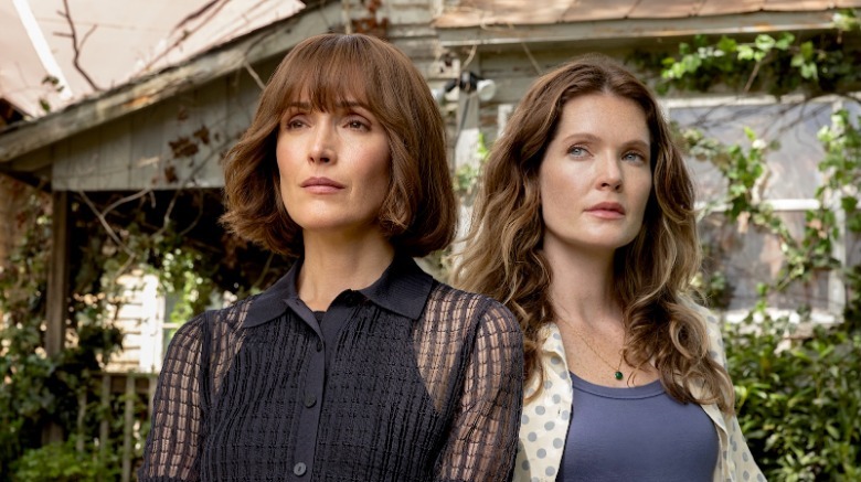 Rose Byrne and Meghann Fahy in The Good Daughter