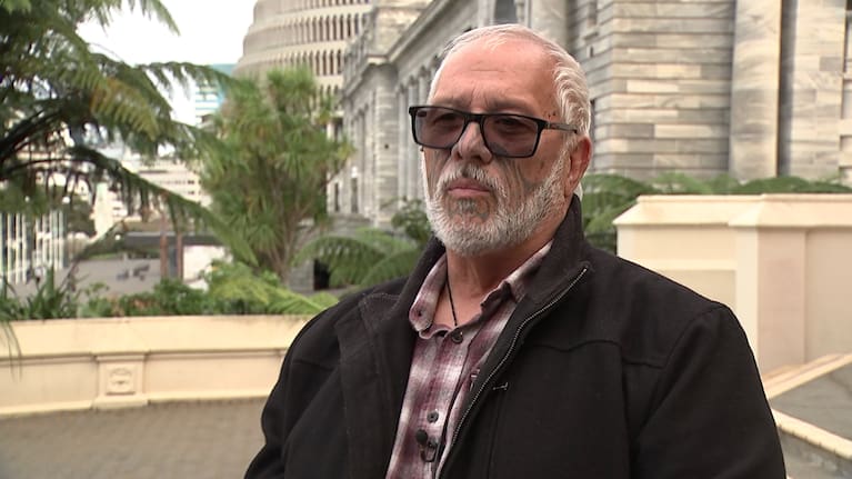 Iwi leader and climate activist Mike Smith.