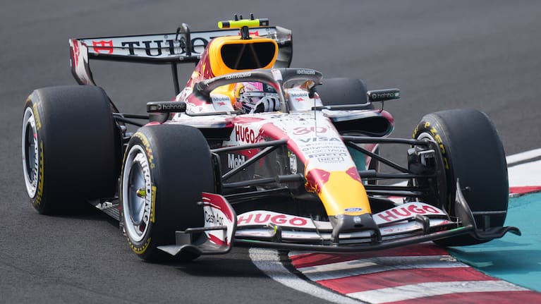 Racing Bulls driver Liam Lawson of New Zealand during the Japanese Formula One Grand Prix